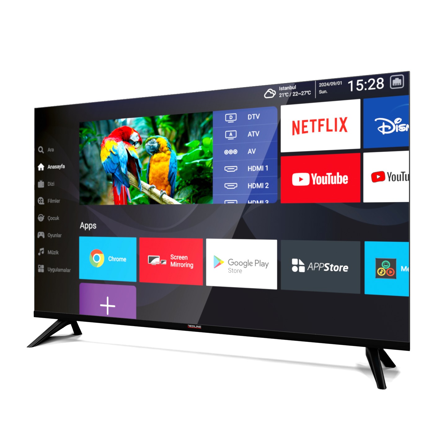 Bayraklı Televizyon İcf Servisi